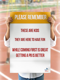 Little Athletics Poster