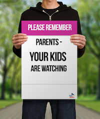 Parents - Your Kids are Watching poster