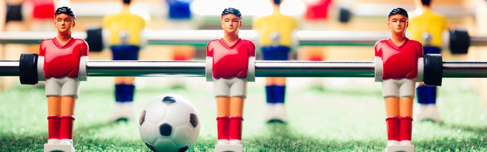 Out of hours behaviour header - table football image