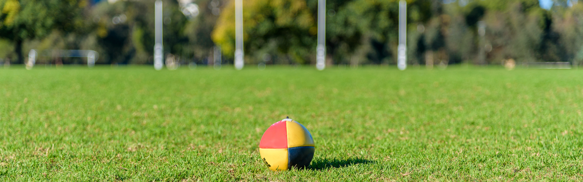 AFL football in park