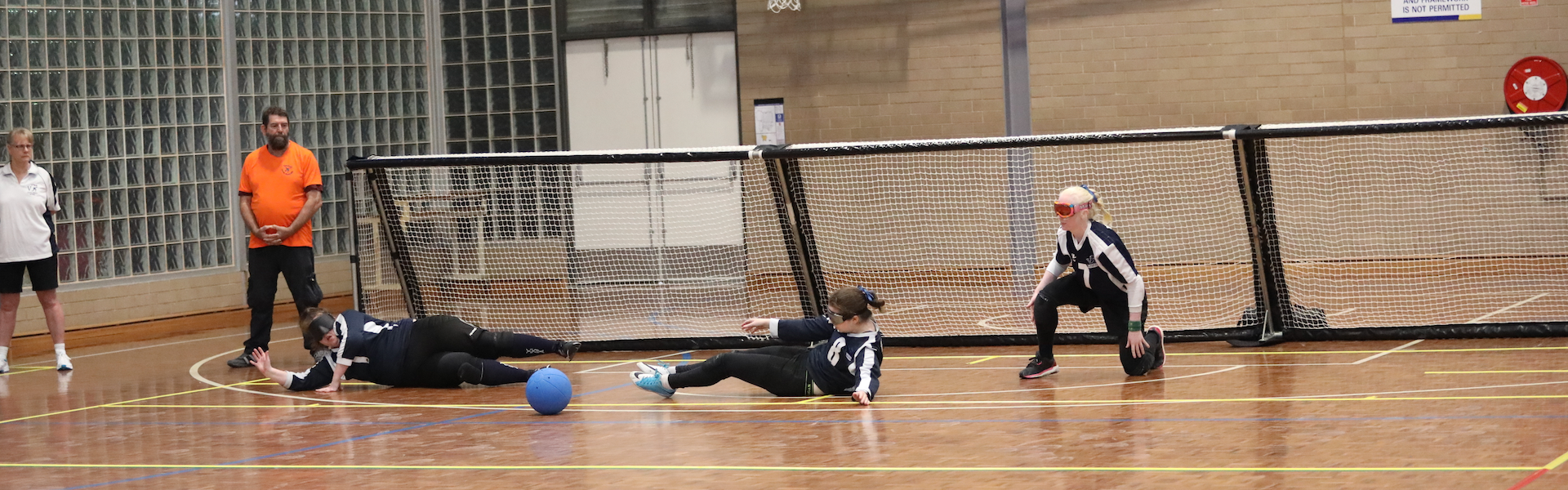 Victoria Goalball Association players