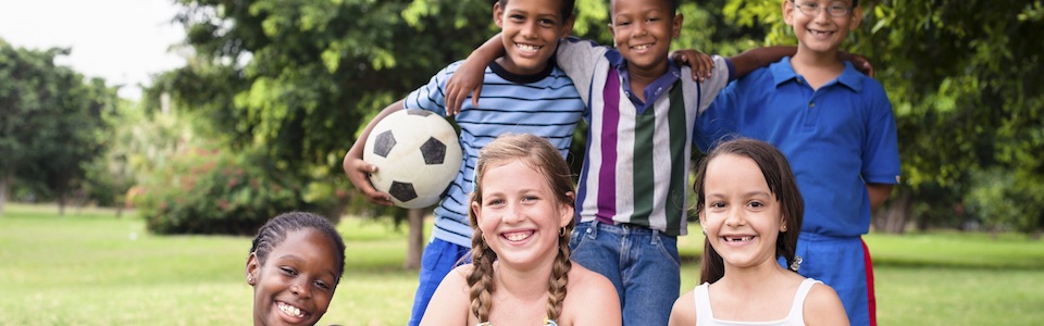 Image of kids from different cultural backgrounds