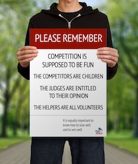 Pony Club and Equestrian Please Remember Poster template