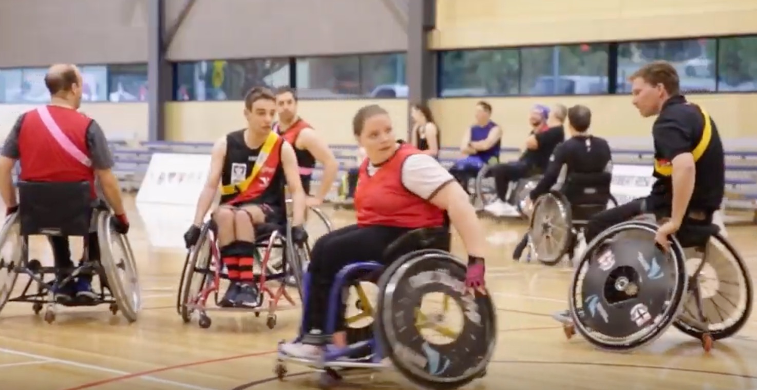Disability Sport and Recreation - AFL Wheelchair program