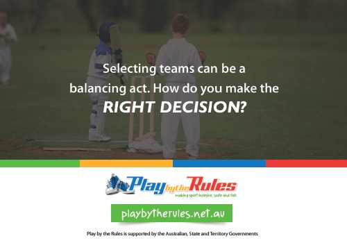 Making the right decision postcard