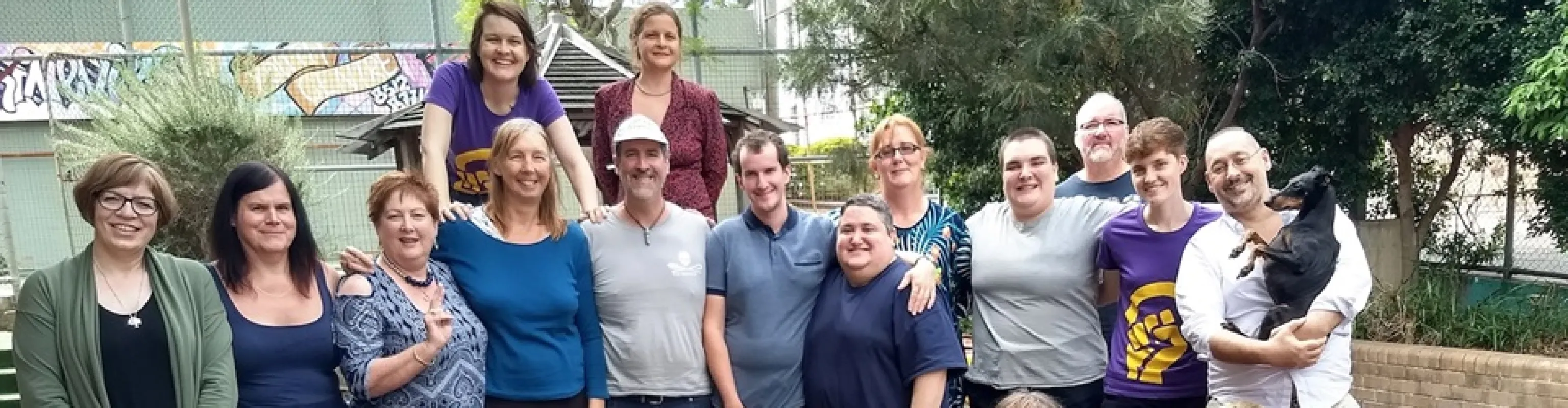 Participants at the second Australian/Aotearoa-NZ intersex community retreat