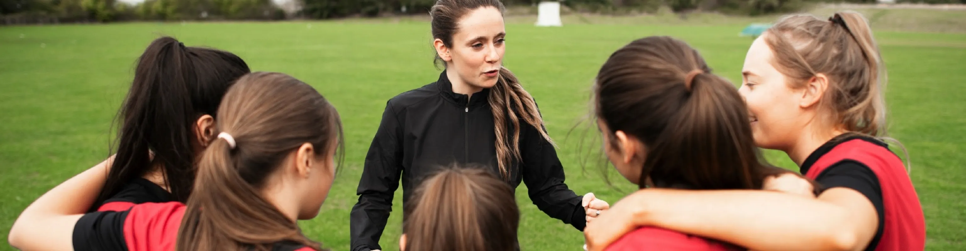 Image of women on playing field