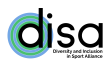 Logo for the Diversity and Inclusion in Sport Alliance