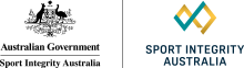 Logo for Sport Integrity Australia