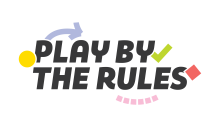 Play by the Rules inline colour logo