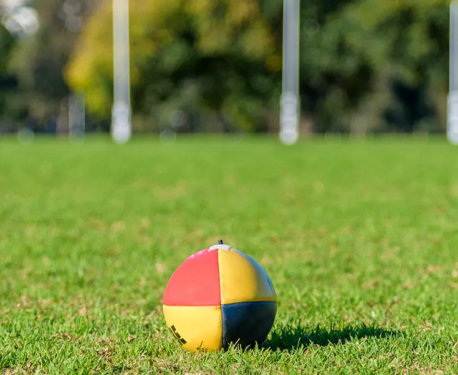 AFL football in park
