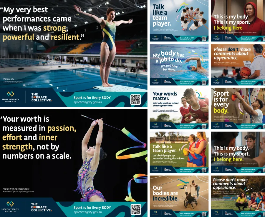 Assets in the Sport for Every BODY Campaign v1