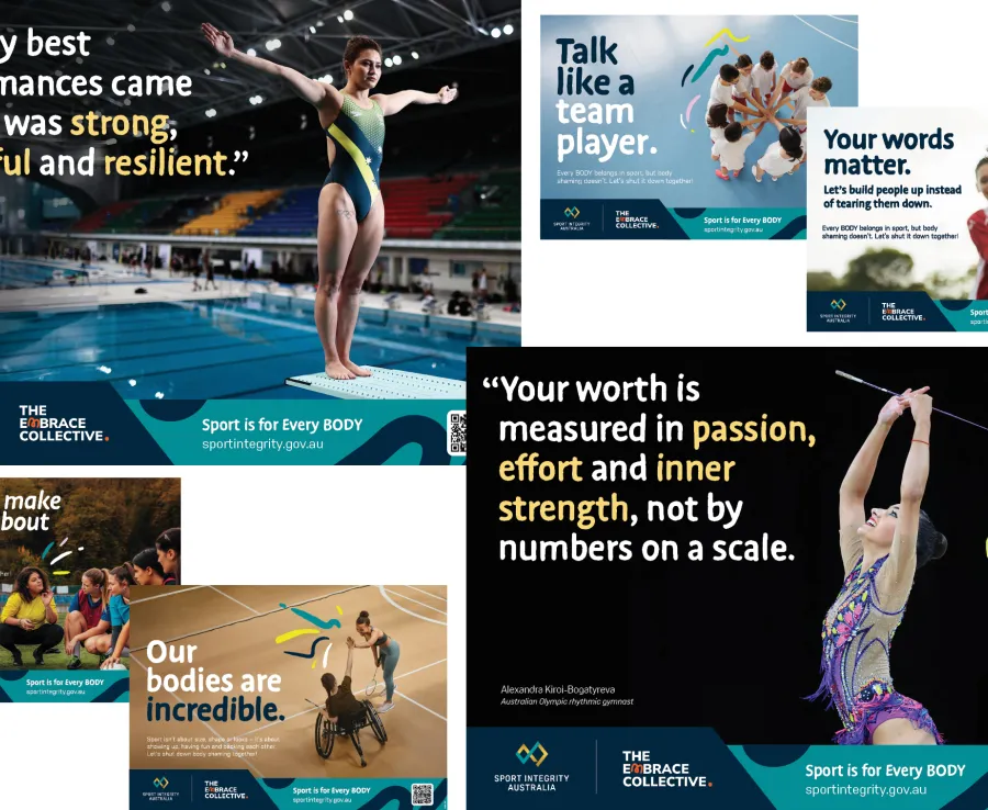 Assets in the Sport for Every BODY Campaign v2